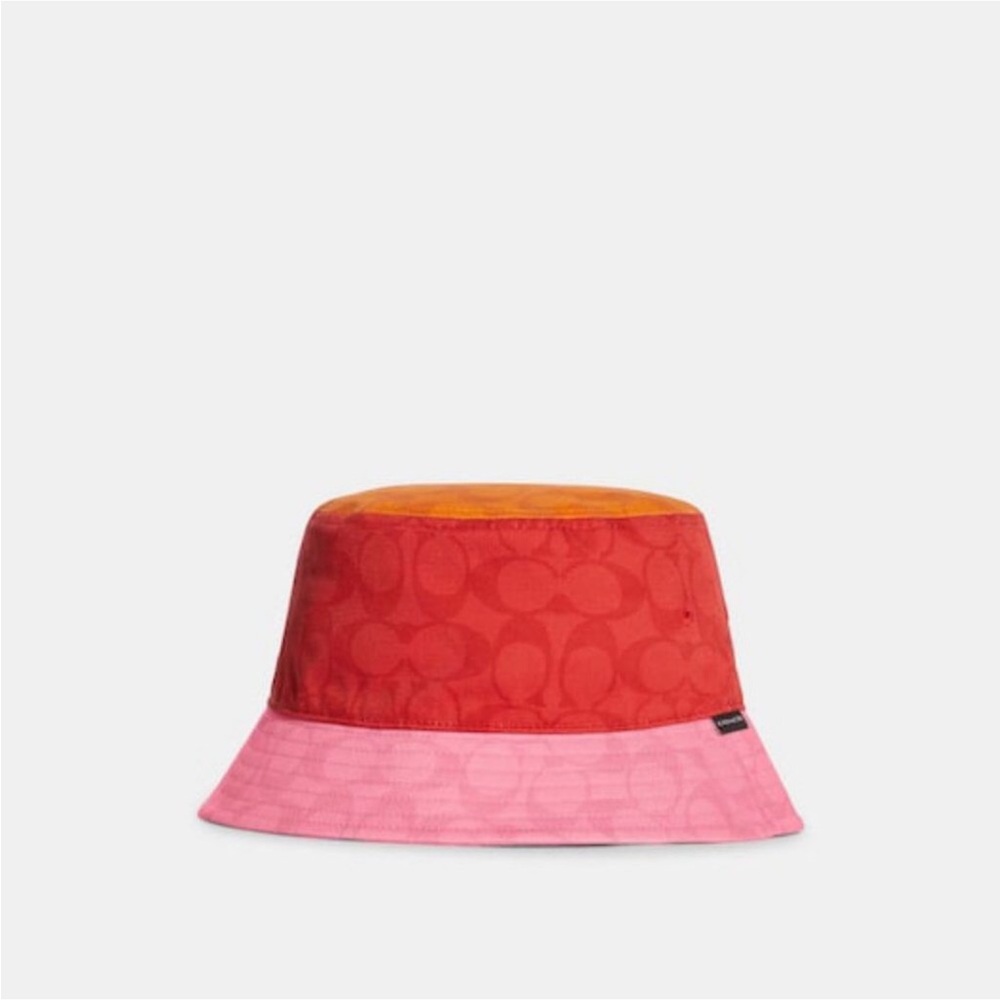 Coach Rainbow Signature Bucket Hat - Picture 4 of 4
